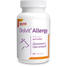 Витаминно-минеральный комплекс Dolfos Dolvit Allergy для лечения аллергии у собак 90 табл. (3763-90): Производитель Dolfos