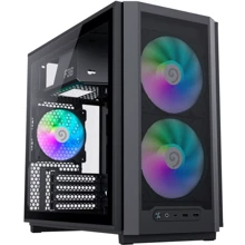 Корпус GameMax F36 BK: Форм-фактор материнской платы MicroATX/Mini-ITX