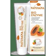 Natusana Bio Enzyme Зубная паста Био Энзим 100 ml: Назначение Отбеливание, Укрепление эмали, Свежесть дыхания, Очищение