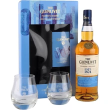 Набор: виски The Glenlivet Founder's Reserve 0.7л 40%, gift box with 2 glasses: Объем, л 0.7