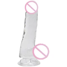 Прозрачный фаллоимитатор Alive Jelly Dildo Pepito: Назначение Вагинальные