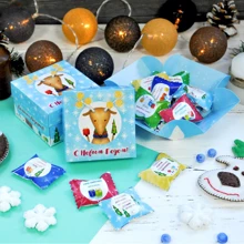 Шоколад Шоколадний куб SHOKOsmile "З Новим Роком" 70 г: Виробник SHOKOsmile