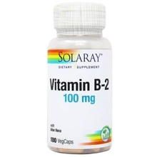 Solaray Vitamin B2, 100 mg, 100 Veg Capsules (SOR04327): Тип вітамін B