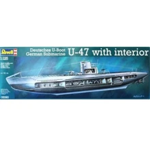 Модель Revell Немецкая подводная лодка German Submarine U-47 1:125 (5060): Производитель Revell