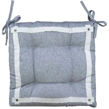 Подушка Прованс для стула HYGGE Black 40х40 см (013688): Размер, см 40x40
