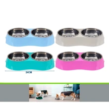 Миска Nunbell двойная со сменной металлической вставкой NB1360-10121: Тип Миски