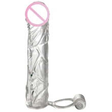 Вибронасадка для увеличения члена Fx Vibrating Super Sleeve, +2,5 см: Для кого Для мужчин