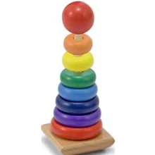 Melissa&Doug Радужная пирамидка (MD576): Возраст от 2-х лет