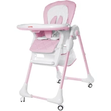 Стульчик для кормления Carrello Toffee CRL-9502/2 Candy Pink: Тип классический стульчик