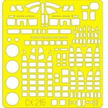 Маска Eduard 1/72 Петляків Пе-8 (Zvezda) EDU-CX215: Виробник Eduard