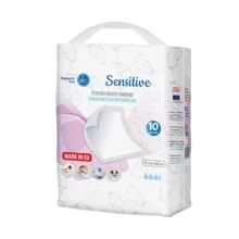 Одноразовые пеленки Akuku Sensitive 60x90см 10 шт. (A0501): undefined undefined
