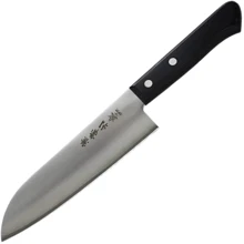 Ніж кухонний Kanetsune 5500 Santoku 165 мм (3989.00.75): Лезо Нержавеющая сталь