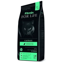 Комплексный корм для взрослых котов Fitmin cat For Life Castrate с избыточным весом или стерилизованных 1.8 кг (ф4910): Тип Сухой корм
