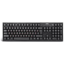 Клавиатура SVEN Standard 304 Black+HUB: Подключение проводное
