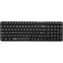 Клавіатура Rapoo E1050 Black: Підключення бездротове