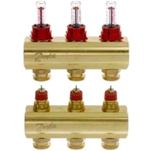 Распределительный коллектор Danfoss FHF-3F з ротаметрами (088U0523): Производитель Danfoss
