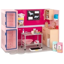 Игровой набор Our Generation Ветеринарная клиника, розовый (BD35140Z): Производитель Our Generation