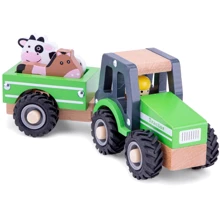 Трактор із причепом та ігровими фігурками New Classic Toys Тварини (11941): Виробник New Classic Toys