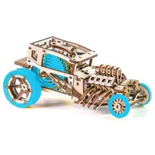 Деревянный конструктор "Hot Rod" Time for Machine T4M380303 (Синий): undefined undefined