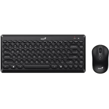 Комплект беспроводной Genius LuxeMate Q-8000 EN/UKR Black (31340013414): Назначение Для ПК