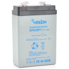 Merlion MERLION AGM GP628F1 6 V-2,8Ah (GP628F1): Тип Аккумулятор
