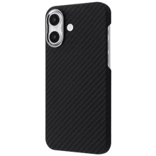 Чехол для iPhone Proove Carbon Slim with Magnetic Ring Black for iPhone 17: Цвет черный