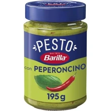Соус песто Barilla Pesto Peperoncino с перцем 195 г (8076809578264): Объем нетто 195 г