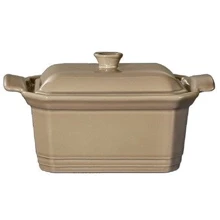 Форма для запекания с крышкой Emile Henry NATURAL CHIC (20x15x9 см) (965891): Крышка Есть
