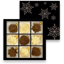 Конфеты шоколадные Laviva Chocolate "Новогодние игрушки" 100 г (UA-0304): Вес, г 100