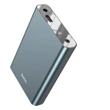 Внешний аккумулятор Hoco Power Bank 10000mAh J97 UPS Metal Grey: Количество USB 1