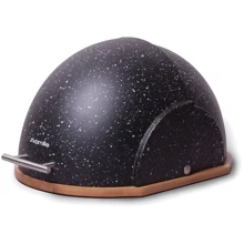Хлібниця Kamille 38.5х26.5 см чорна (KM-1106-BK): Тип хлебница
