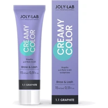 JolyLab Creamy Color Краска для бровей и ресниц графитовая 15 ml: undefined undefined