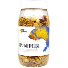 Гранола bee granola Паляниця 500г: Вес нетто 500 г