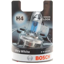 Галогенная лампа Bosch H4 Ultra White 12V 60/55W P43t (1987301152): Производитель Bosch