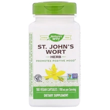 Nature's Way St. John's Wort Herb 350 mg Зверобой 180 веганских капсул: Форма выпуска Капсулы