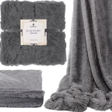 Плед Springos Extra Soft 200x220 см серый (HA7058): Производитель Springos