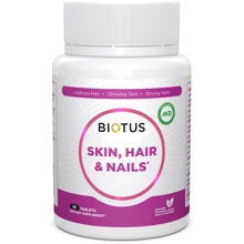 Biotus Hair, Skin & Nails Волосся, шкіра та нігті 30 таблеток: Форма випуску Таблетки