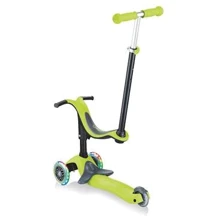 Самокат GLOBBER серии GO UP SPORTY PLUS LIGHTS 5в1 зеленый, колеса с подсветкой, 20/50кг (642-106): Количество колес 3
