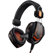 Наушники Canyon Fobos Black/Orange (CND-SGHS3A): Тип конструкции полноразмерные