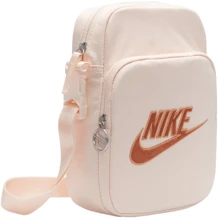 Сумка на плечо Nike Heritage Crossbody - Mtlc M 4L бежевая Уни 18x7.5x23 см (FB3041-838): Цвет бежевый