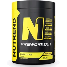 Предтренировочный комплекс Nutrend N1 510 g / 60 servings / magic citrus: Тип Комплекс до тренировки