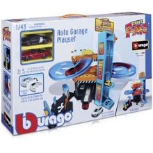 Ігровий набір Bburago - Паркінг (3 рівні, 2 машинки 1:43) (18-30361): Виробник Bburago