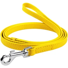 Поводок WAUDOG Glamour 9 мм 122 см желтый (33708): Тип Поводок