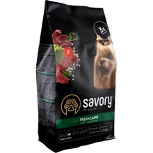 Сухой корм Savory для собак малых пород со свежим мясом ягненка, 1 кг (4820232630310): Тип Сухой корм