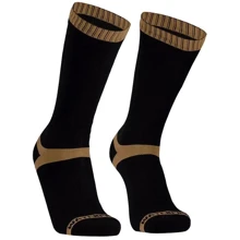 Термоносок Носки водонепроницаемые Dexshell Hytherm Pro Socks, размер М, черные с коричневой полосой (DS634TBCM): undefined undefined