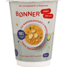 Каша Bonner кус-кус по-мароккански с имбирем 60г: Тип Каши безмолочные
