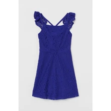 Платье H&M 2712-8671002 170 см синее: Тип Платья