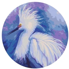 Картина по номерам Brushme Цапля ©Anna Steshenko ø30 см (RC00077M): Производитель Brushme