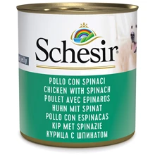 Влажный корм Schesir Chicken With Spinach Курица со Шпинатом в желе для собак 285 г (59247): Тип Влажный корм