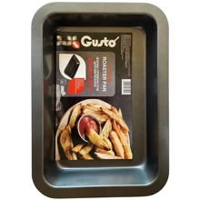 Форма Gusto GT-3134 прямоугольная 34x24x4.5см (100068): Крышка Нет